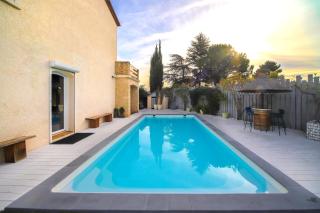 Villa Bastide Piscine Privée Proche Montpellier Plages - Saint-Jean-de-Védas - 7