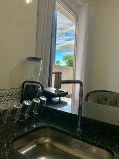 Apartamento à beira da praia em Praia Grande - todo equipado - Praia Grande - 7