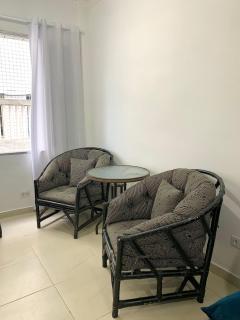 Apartamento à beira da praia em Praia Grande - todo equipado - Praia Grande - 5