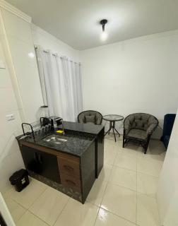 Apartamento à beira da praia em Praia Grande - todo equipado - Praia Grande - 6