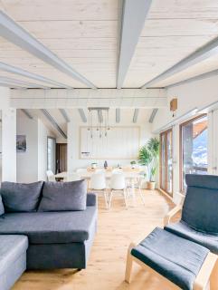 Cocon familial avec vue au centre de Veysonnaz - 9