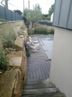 Beautiful garden floor opening onto private pool - Lancieux - 2