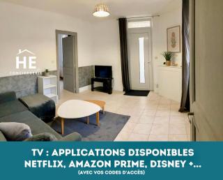 Room Miami Proche Gare 400m - Montargis - 8