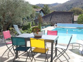 Maison en campagne avec piscine privée, climatisation et WiFi à 10 min du centre - FR-1-239-1097 - Urrugne - 0