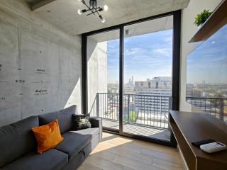 Lux 2 BR apartment, swimming pool, gym and free parking spot in downtown Monterrey - 3