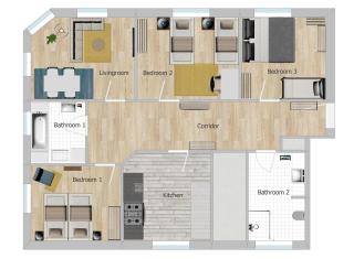 LTA Apartment Coburg zentral - praktisch und schick! - Coburg - 5