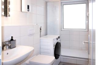 Gemütliche 2-Zimmer Wohnung, zentrale Lage, Smart TV - - 5