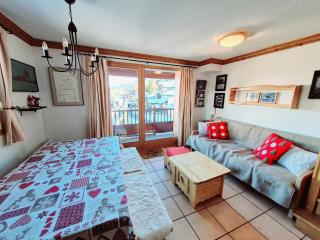 Appartement duplex au centre de la station, à 20m des pistes, 7 pers, WIFI, parking gratuit - FR-1-755-27 - Aime La Plagne - 0