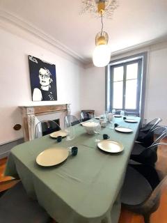 Belle Maison centrale 8 pers- patio- wifi - Châteauroux - 8