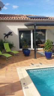 AGENCE JF IMMO - Villa spacieuse 8 pers avec piscine privée proche des plages V0475 - 9