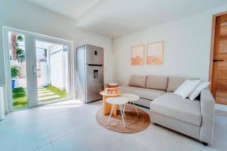 Bohemian palapa suite, private pool , 5 minute walk of the beach - Palm-Eagle Beach - 3