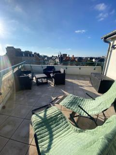 joli toit terrasse Le Celtic - Dinard - 8