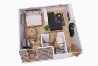 Studio "En Coeur de Ville" - Proche Mairie et Quartier Perret - Calme et Charmant - 5