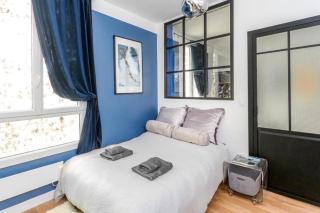 C Cozy Batignolles Apt, Metro Right at Your Doorstep - París - 2
