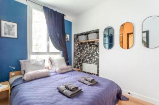 C Cozy Batignolles Apt, Metro Right at Your Doorstep - 8