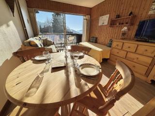 Studio Classé 1* avec Piscine et Tennis Privatifs, au Pied des Pistes - 3 Pers. - FR-1-595-18 - Notre-Dame-de-Bellecombe - 7