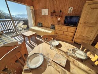 Studio Classé 1* avec Piscine et Tennis Privatifs, au Pied des Pistes - 3 Pers. - FR-1-595-18 - Notre-Dame-de-Bellecombe - 6