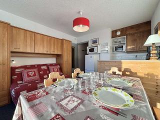 Studio cosy au pied des pistes avec piscine et parking - 4 pers - FR-1-595-19 - Notre-Dame-de-Bellecombe - 5
