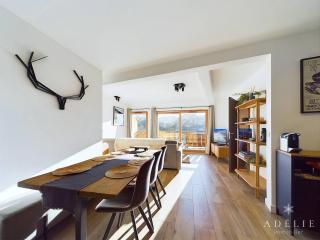 Appartement moderne 3 pièces, 2 ch, proche pistes, parking inclus - FR-1-398-674 - Montvalezan - 7