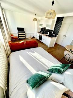Cozy apartment with parking and panoramic views! - Amiens - 8