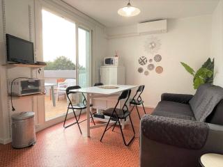 Appartement climatisé et à 200m de la plage 2 pièces 4 couchages AR450-0521 - 5