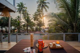 ELIVAAS House of Neptune - 3 BHK Villa with Terrace & Gazebo on the Beach - Morjim - 1