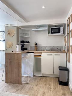Le Nid du Bourg Studio Moderne - Rénové - Centre - Ouistreham - 4