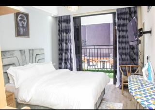 modern city view apartment with fully equipped gym,heated swimming pool free parking space and breathtaking views - Nairobi - 8
