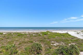 Direct Oceanfront Condo St Augustine Pool BBQ - 9