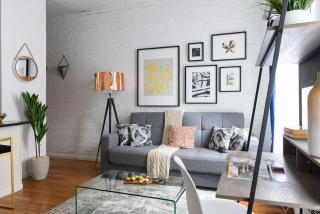 26-2B Gramercy Large 1BR WD in unit courtyard - 0