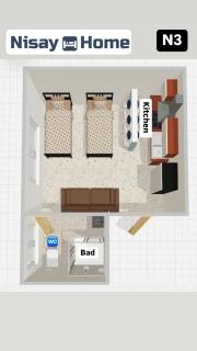 Nisay Home, Apart Suite, N5 - Ludwigsburg - 9