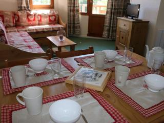 **Appartement T3 skis aux pieds avec balcon, parking et ski-casier, idéal pour skieurs !** - FR-1-513-18 - La Tania - 9