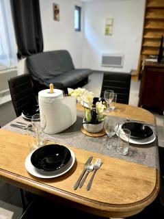 Duplex, wifi, linge, parking - Roanne - 6