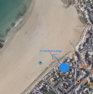 Sea view apartment with balcony - Saint-Malo - 6