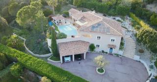 Magnifique villa avec piscine en Provence Verte - La Roquebrussanne - 0