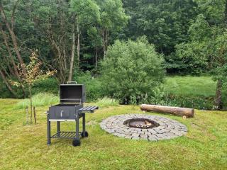 Holzhaus mit Kamin - Am Forellenfluss - - 1