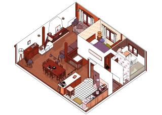 Chalet Les Charmilles - Vallée de Chamonix - 5 chambres - 5