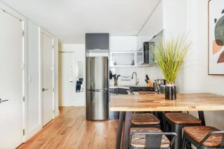 75-2A Furnished 1BR W&D Elev central park - 2