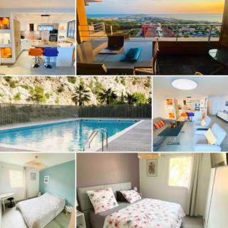 Luxueux T3 Piscine et Vue Somptueuse - Sète - 9