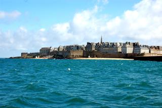 Appart COQUET Intra-Muros façade historique rez de chaussée terrasse - Saint Malo - 7