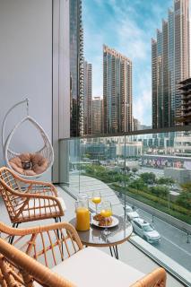 EMAAR GRANDE - Elegant 1 Bedroom Apartment - Infinity Pool - 1min to Dubai Mall and Burj Khalifa - 8