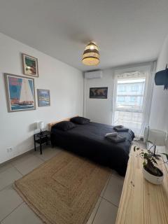 Superbe Appart 2ch, clim, terrasse, pkg, wifi, tv - Montpellier - 5