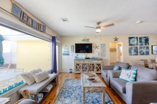 Seaside Serenity-Pool Fire pit Beachfront Massive Ocean Deck - Ormond Beach - 6