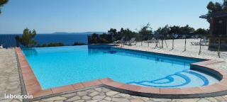 T2, Piscine en saison, Terrasse, Plage, parc privé - Le Lavandou - 0
