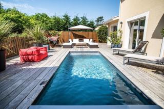 Villa au charme familial avec belle terrasse et piscine chauffée - La Teste-de-Buch - 9