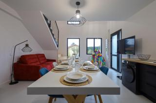Mi Amore- Gîte 3 suites près de Lyon, parking free - - 9