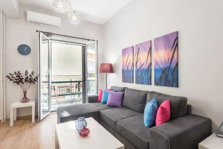 Bright & Modern 1BD Apartment in Neos Kosmos - 0