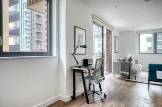 Blueground Walthamstow gym lounge concierge LON-215 - Londra - 7