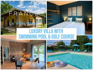 Private Luxury Villa With Big Garden on Park With Swimming Pool - Golf Resort and Restaurant nearby - Vasles - 9