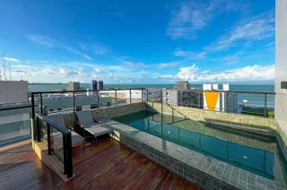 Luxuoso Studio no Bessa 100m da Praia 3 Pessoas - João Pessoa - 9